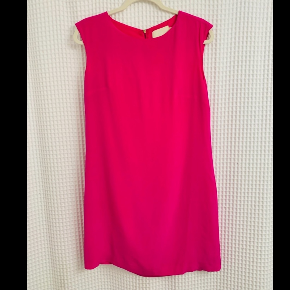 Cynthia Rowley Pink Shift Dress 100% Silk